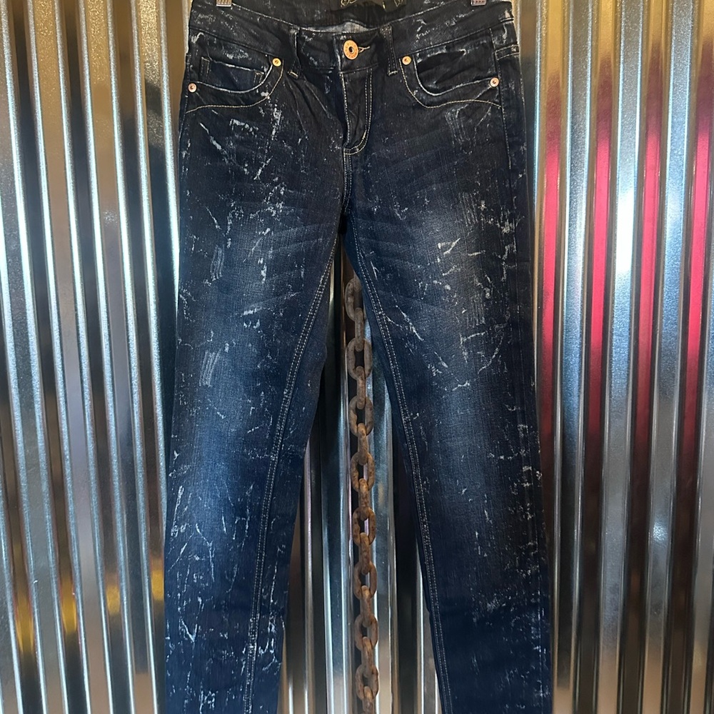 PINK Victoria's Secret Dark Blue Skinny Jeans